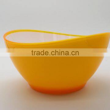 Hot sell Creative Colorful Plastic Round shape fruit plate