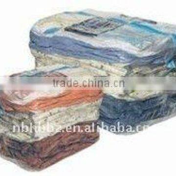 Plastic Vacuum Seal Cube Bag for Storage beddings and Pillows