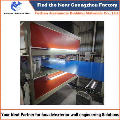 Modern Wooden Color Coated Alucobond 1220x2440mm Unbroken Core Aluminum Composite Panel ACP/ACM Sheet Small Anti-Static Mirror photo-2