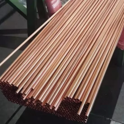 Seamless Copper Brass Coil Nickel Cuzn10 Cu70ni30 C22000 H90 Alloy Sheet Hard Brass Tube Straight Brass Pipe for Water/Refrigeration
