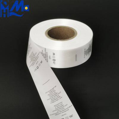 Wholesale Recyclable Satin Ribbon Gift Printed Ribbon Roll 100% Polyester Custom White Ribbon With Logo photo-3