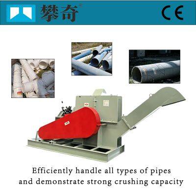 PE/PVC Plastic Pipe Crusher for Plastic Recycling