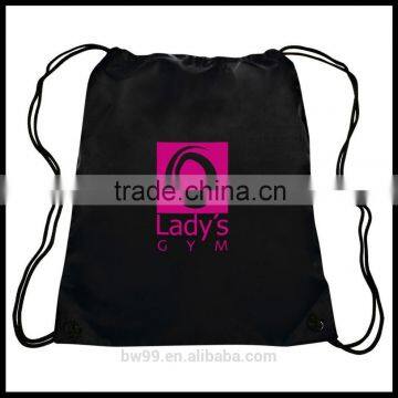 210D Polyester Drawstring Backpack With Custom LOGO