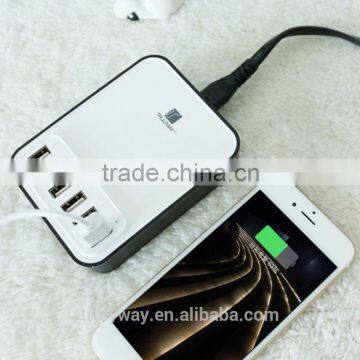 Factory direct supply 6 usb car charger wholesale smart usb charger for iphone