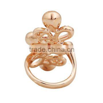 24k Gold Arab Gold Jewelri Multi Color Stone Ring photo-3