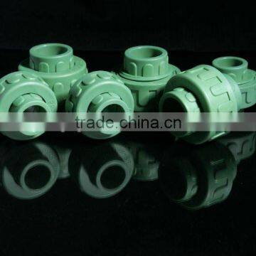 Zhejiang Factory Export PPR All Plastic Union PPR Pipe Fittings