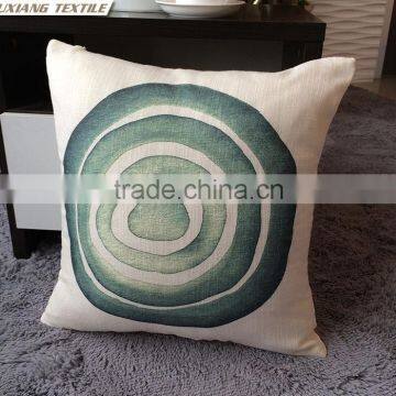 Faux Linen Digital Print Pillow Cushion photo-2