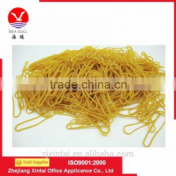 The Transparent Yellow Color Rubber Bands With High Quality