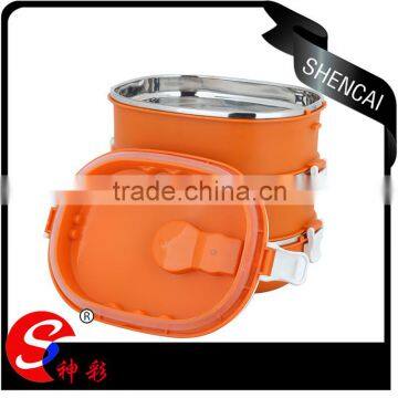 Kid Rectangular Insulated Stainless Steel Tiffin Lunch Box/ Thermos For Hot Food/Storage Box photo-3