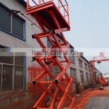 Hew Interesting Products Hydraulic Double Scissor Lift Table