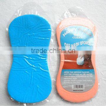 Vacuum packing car wash sponge ,car sponge, car cleaning sponge