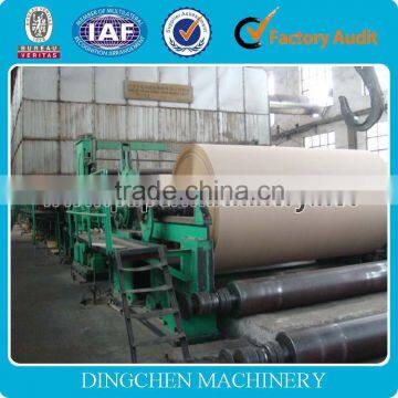 Professional Waste Paper Recycling Production Line Craft Paper Machine