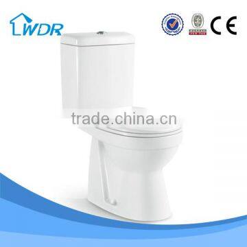 w8052 Porcelain washdown two piece toilet wc