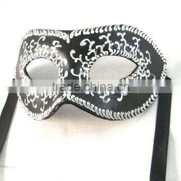 Sexy Eye Mask With Halloween Mask With Large Feather Half Face Female Costume Party Princess of Venice Paper Party Eye Mask photo-2