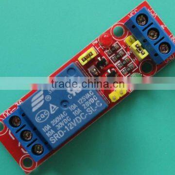 WINSUN 1 way relay module can be set to high level trigger input terminal 12V relay module