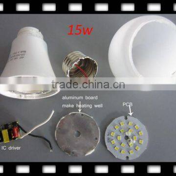 With Plastic and Aluminum for Modern Building 6w SMD2835 Led Bulb Lamp photo-5
