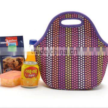 2015 Factory Directly Neoprene Lunch Bag Colorful Neoprene Lunch Bag