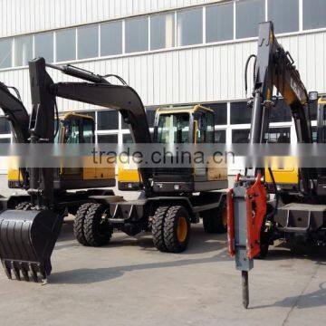 Mini Excavator Buckets, Chinese Mini Excavator for Sale, Hydraulic Excavator,8T Wheel Excavator, Mini Excavator, Excavator