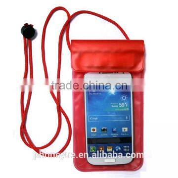 Magic Sticker Universal Waterproof Diving Floating Mobile Phone Case Bags Pouch for HTC