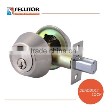 Stainless Steel Double Cylinder Deadbolt Lock