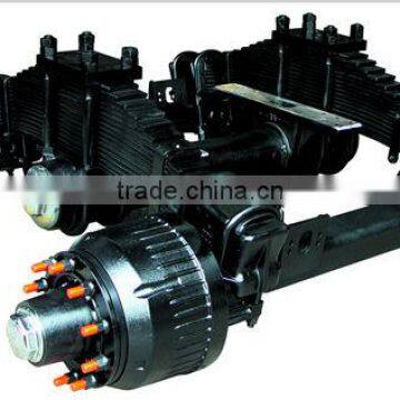 German bogie axle for trailer