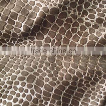 New Arrival for Sofa 95% Polyester 5%spandex Embossed Velvet for India/spain/Russia Market photo-6