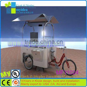 Best selling Street Food Vending bike Cart