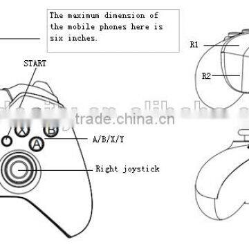 Ipega 9038 Wireless 2.4G Joystick for PC Smartphones TV Box photo-6