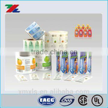 Custom Roll Water Bottle Label sticker