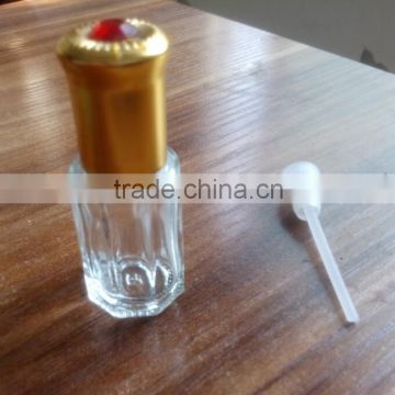 Cap with Brush Sealing Type 5ml Glass Material glass bottles for oil