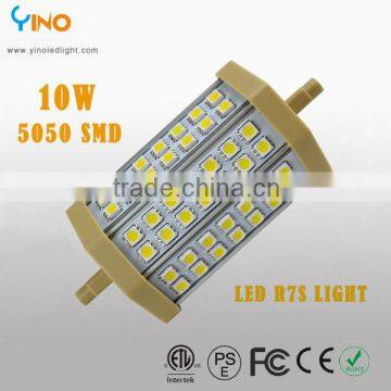 10W 5050 Smd R7S Led Lamp Warm White/natural White/ Cool White Made in China