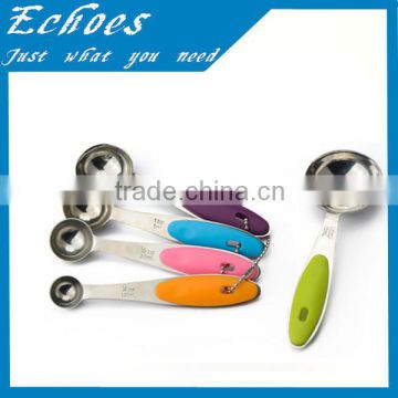 Spoon stainless steel with plastic handle