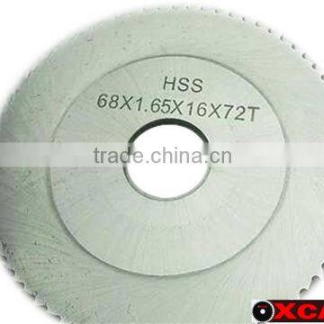 HSS saw blade for orbital pipe cutting machine