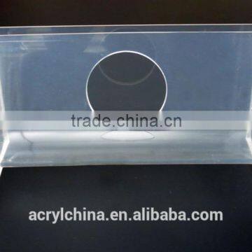 Vintage Mid-Century Modern Lillieo Acrylic Lucite Vanity Angled Tissue Box Cover photo-3