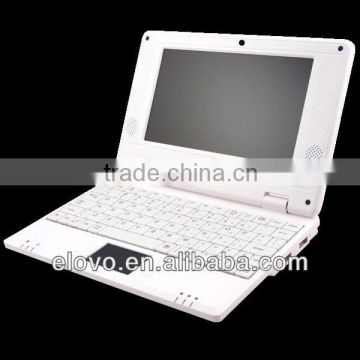 hot selling 7" WM8850 WIN CE 7.0 wifi BABY laptop computer support 3G