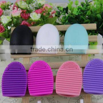 Brushegg Silicone BrushEgg Cleaning tool Brush Cleaning egg Cosmetic Brush Cleanser Makeup Brush Cleaner