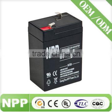 lead acid battery 6v 4.5ah