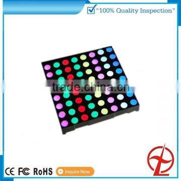 8*8 5*7 full color customized size circle and square dot matrix led display