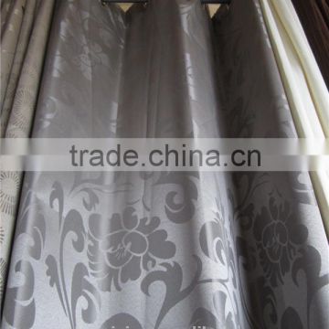 Hot Sale 100% Polyester Decorative Jacquard Curtain Design