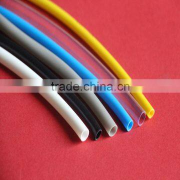 Free samples colorful flexible non shrinkable PVC tube