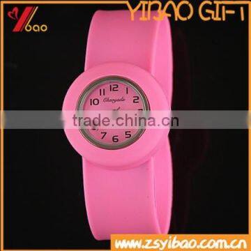 Custom Detachable Circle Silicone Slap Watch photo-3