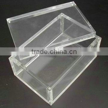 Simple small practical acrylic storage box