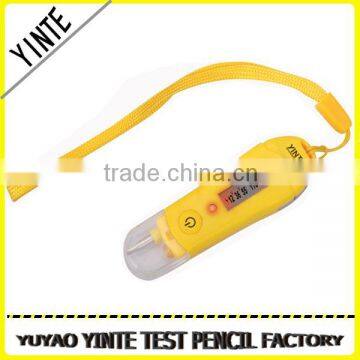 China Factory digital voltage screwdriver tester Electric pen Electroprobe with gold PCB