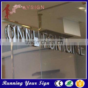 Waterproof without light Effect custom brand name sign