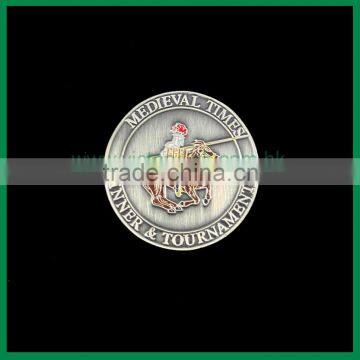 Knight Medallion Metal Badge