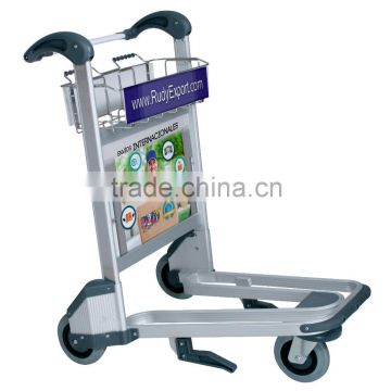 Multi-purpose Airport push trolley with brake airport pallet trolley Airport mobile trolley/cart