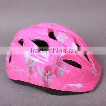 CE safety in-mold sport riding children bike helmet