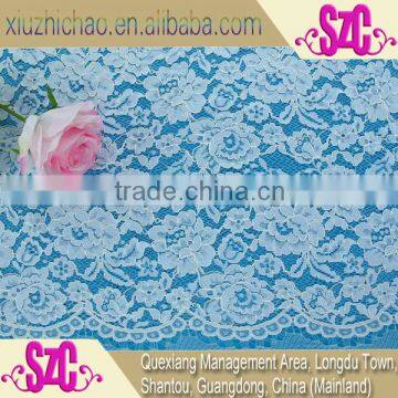 manufacturer design 150cm nylon woven french lace fabric