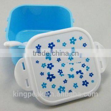 2015 New Design Bento Lunch Box Containers Classic/Plastic lunch box/Plastic food container