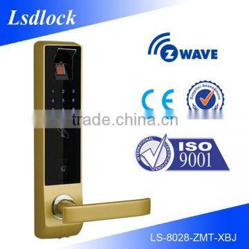 LSD8028 zinc alloy touch screen keypad fingerprint lock